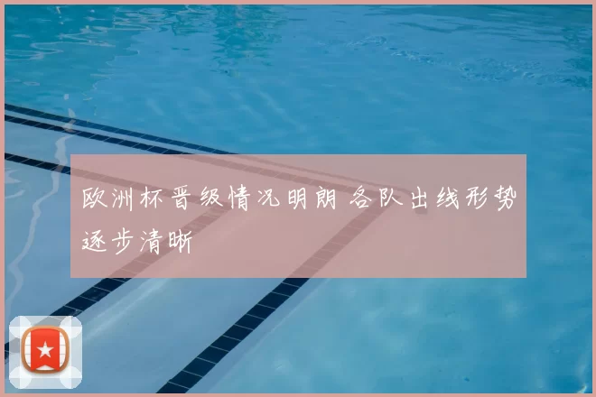 欧洲杯晋级情况明朗 各队出线形势逐步清晰