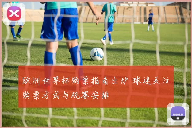 欧洲世界杯购票指南出炉 球迷关注购票方式与观赛安排